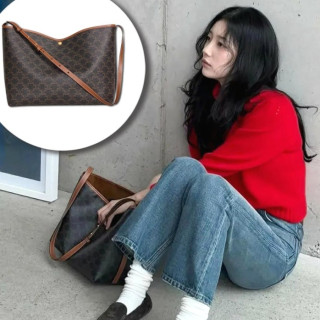 셀린느 소프트 트리오페 쇼퍼백 123912
