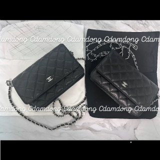 [CHANEL - 샤넬] 샤넬 WOC 숄더 체인 월렛백 고퀄 공장 VS 하이엔드급 비교!