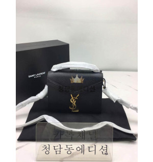 입생로랑 카산드라 탑 핸들백 (ZP가죽 동일)