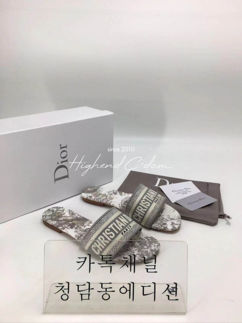 디올 디웨이 슬리퍼 (0.5CM,4,5CM)