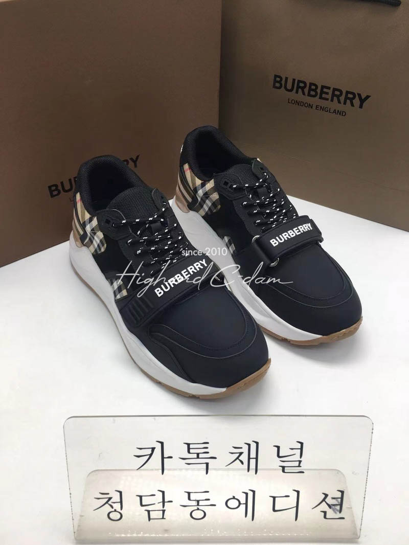 버버리 벨크로 스니커즈 (남성용)