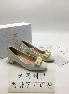 디올 CD 21SS 플랫슈즈 (굽3.5cm) (3COLOR)