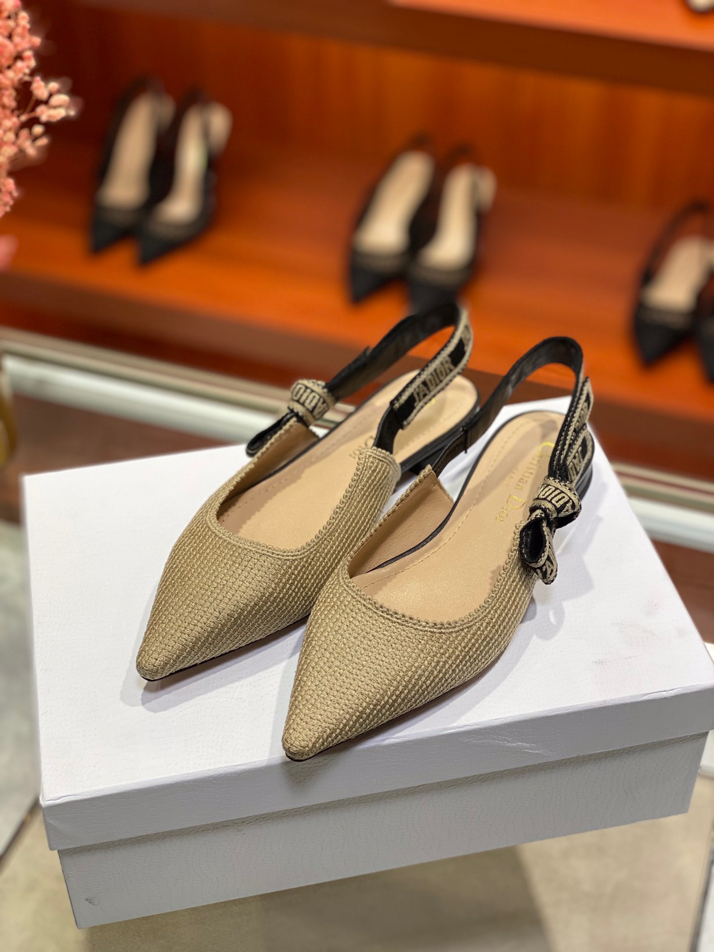 디올 J`a dior 슬링백 힐 (굽1.5cm/6.5cm/9.5cm)