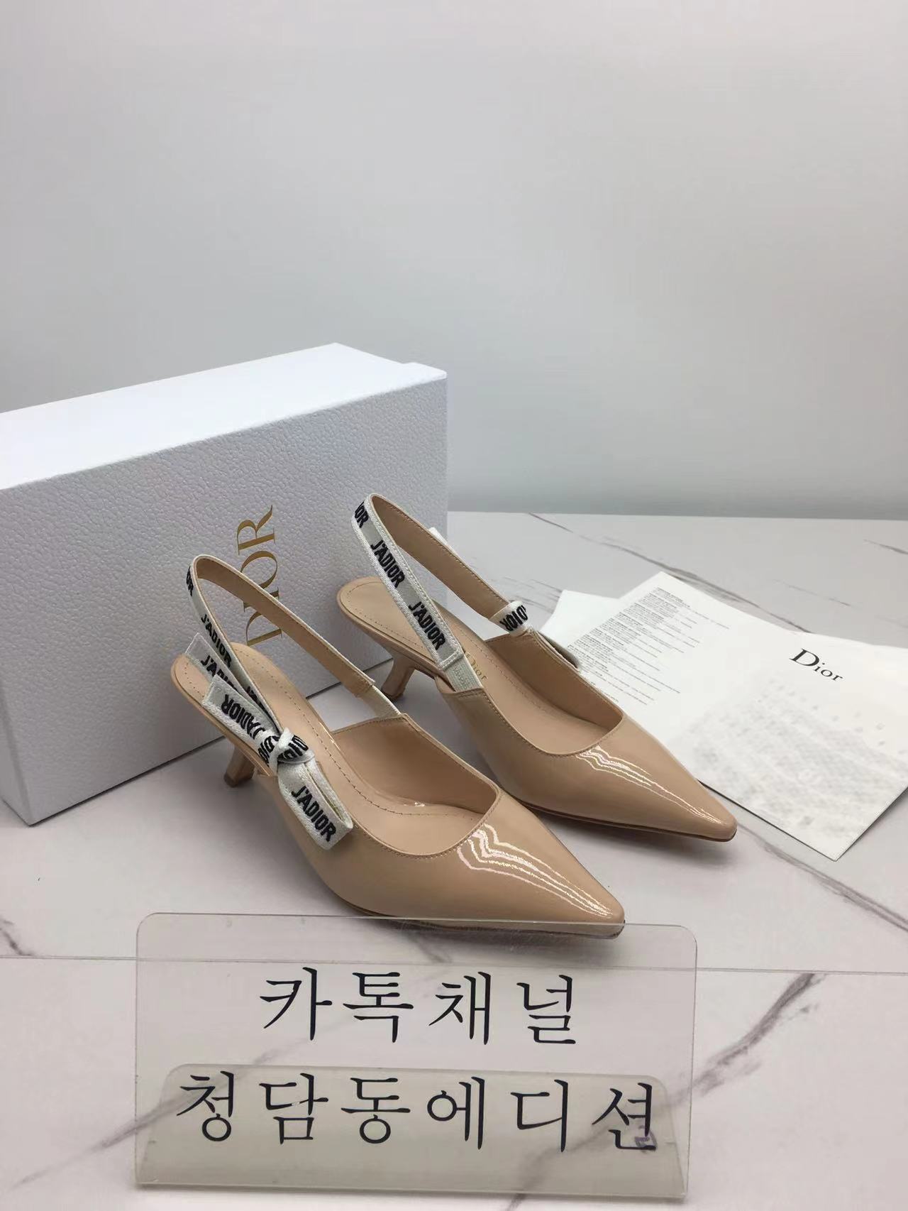 디올 J`a dior 슬링백 힐 (굽1.5cm/6.5cm/9.5cm) 정품급