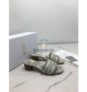 크리스찬 디올 슬라이드 슬리퍼 (1cm/5cm)