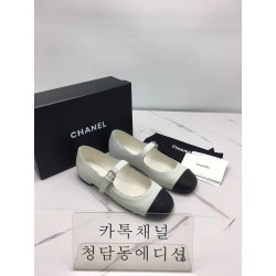 샤넬 메리제인 플랫슈즈