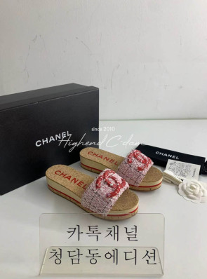 샤넬 에스파듀 샌들