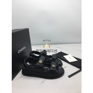 샤넬 벨크로 샌들