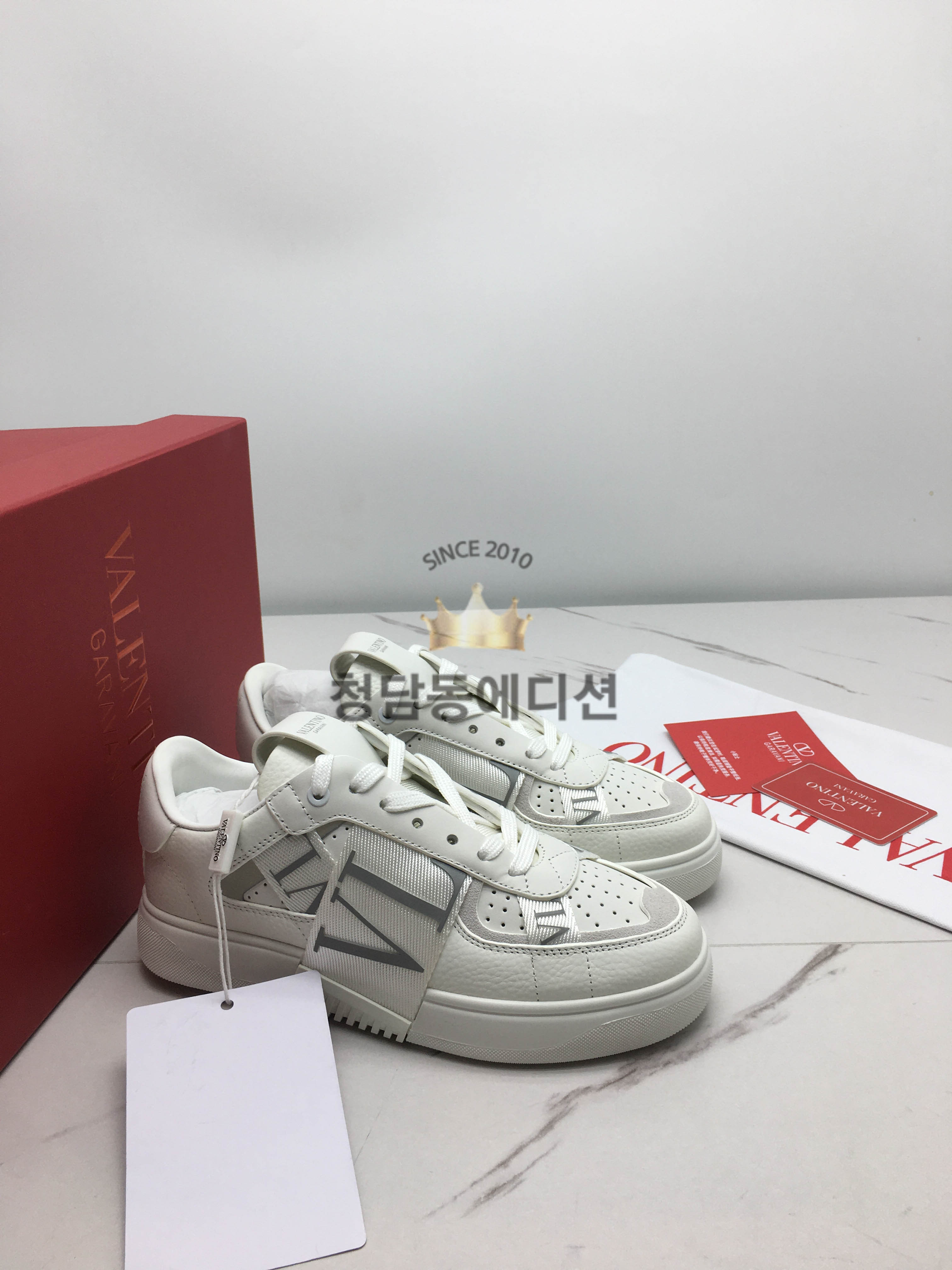 발렌티노 밴딩 스니커즈 (남녀공용)