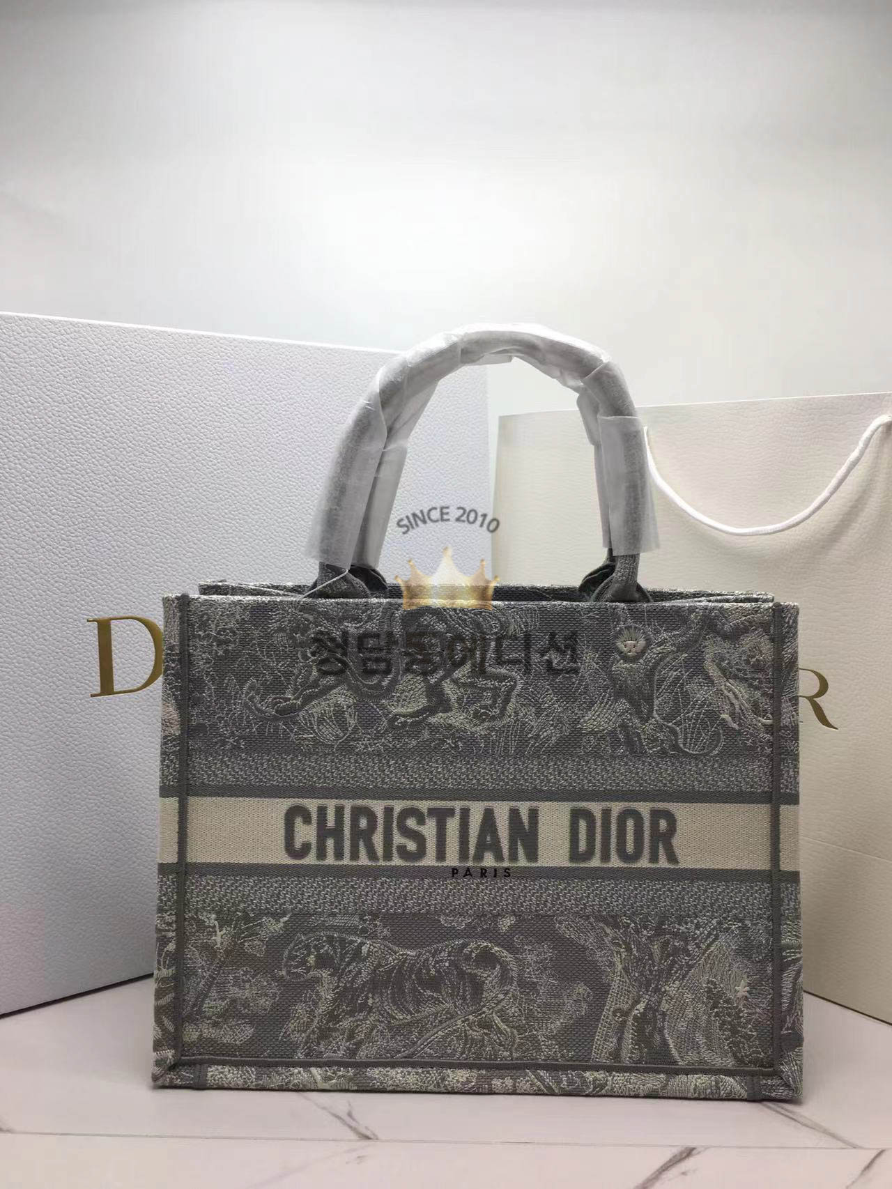 [정품동일가죽] 디올 북토트백 미디움 최고퀄