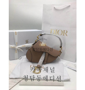 [정품동일가죽] 디올 새들백 스몰 최고퀄