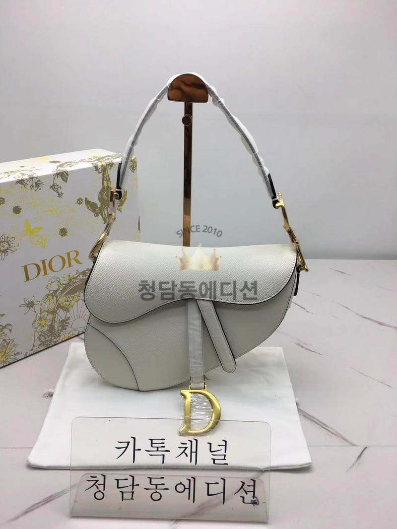 [정품동일가죽] 디올 새들백 스몰 최고퀄