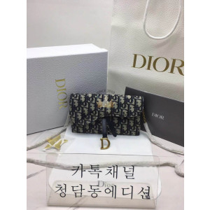 디올 오블리크 체인 WOC 월릿 [정품동일 가죽 최고퀄]