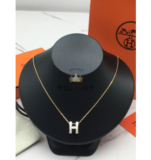 에르메스 팝아슈 목걸이 오리지널 사이즈 (컬러 로즈골드, 옐로우골드)