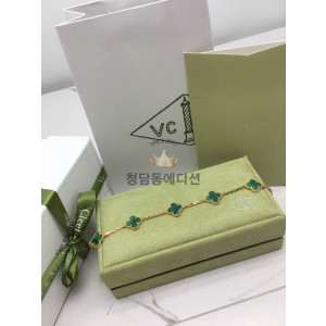 반클리프 알함브라 팔찌 (V-gold소재)