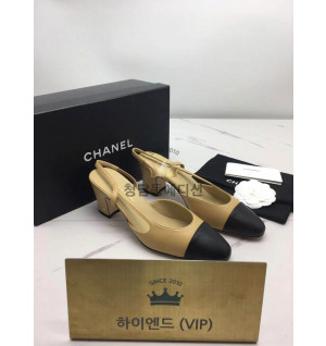 샤넬 투톤 슬링백 미들 하이엔드급
