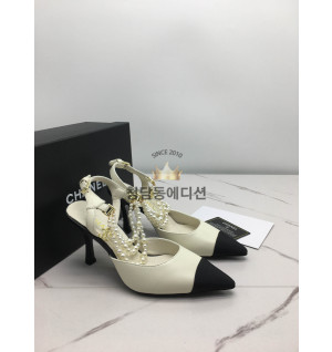 샤넬 진주 슬링백