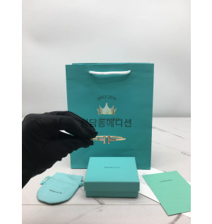 티파니 T와이어 팔찌 (컬러 로즈골드)