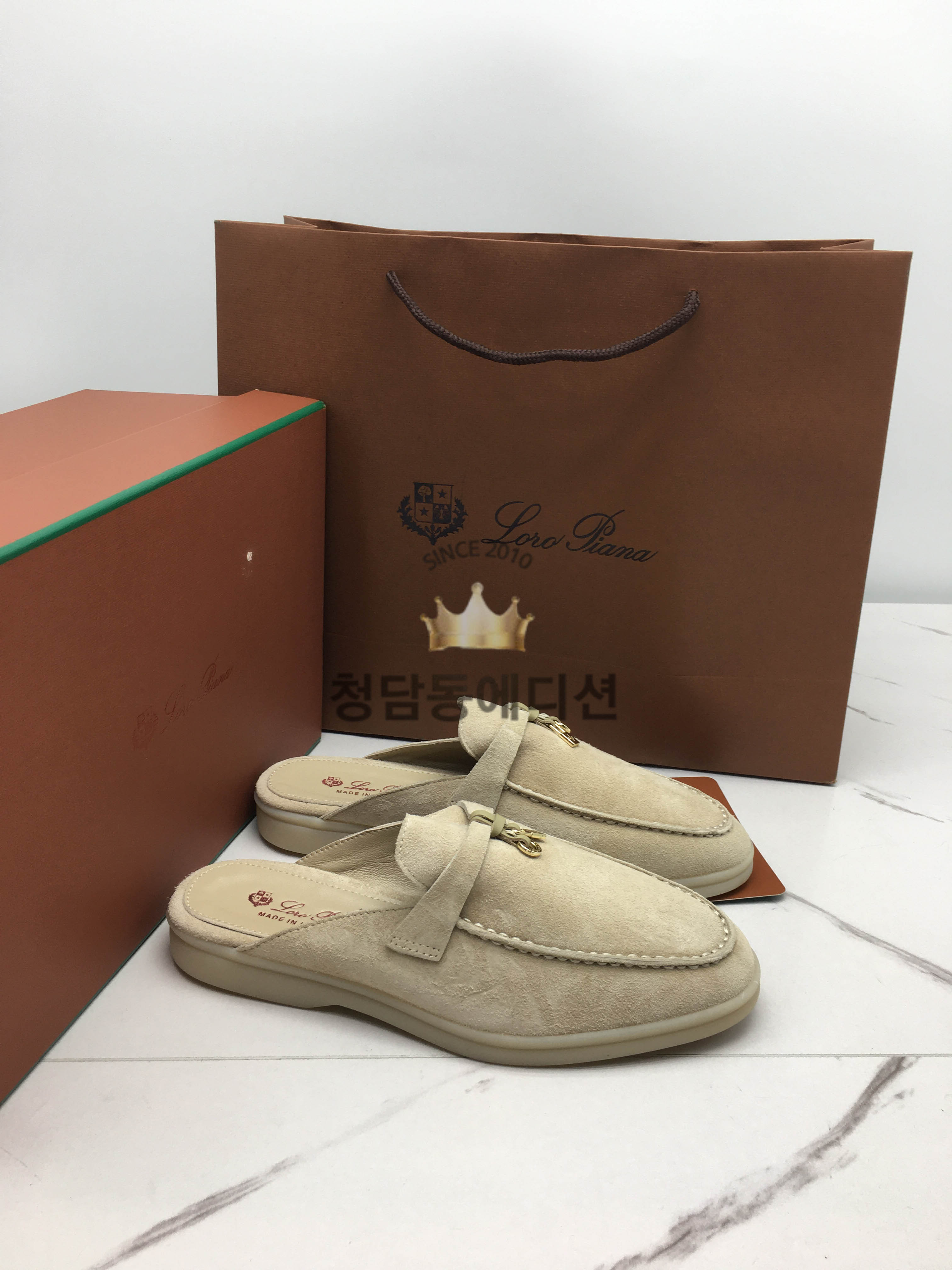 로로피아나 바부슈 (연그레이, 연핑크, 베이지 3COLOR)