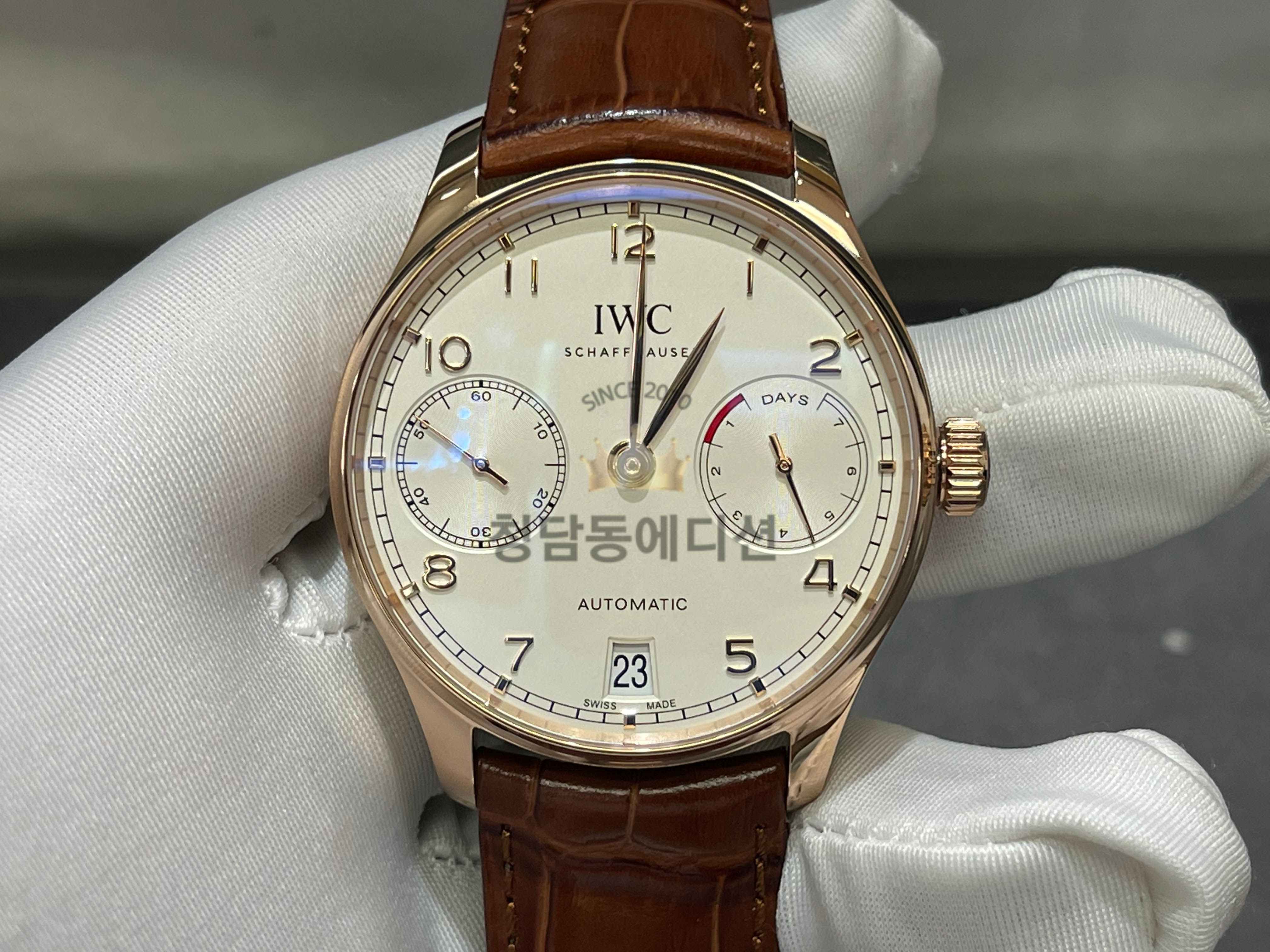 IWC 포르투갈 시리즈 흰판 IW500703