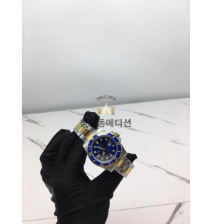 로렉스 서브마리너 블루골드 116613