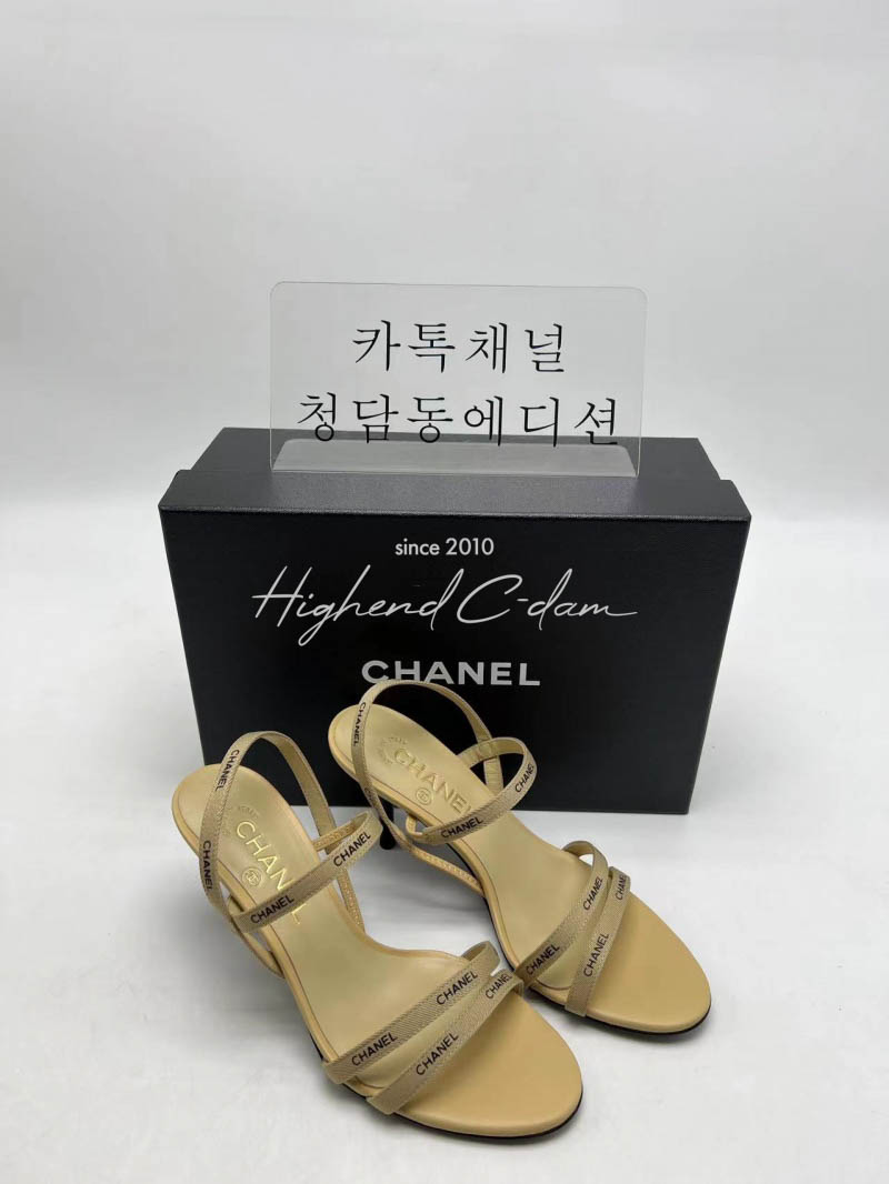 샤넬 샌들 힐 (3COLOR)