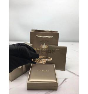 불가리 세르펜티 팔찌 17CM (컬러 화이트골드, 로즈골드)