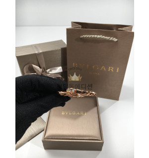 불가리 세르펜티 팔찌 17CM (컬러 화이트골드, 로즈골드)