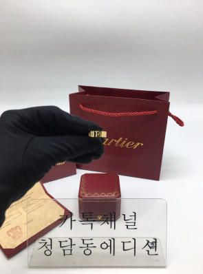 까르띠에 러브 링 (컬러 엘로우골드) 클래식 사이즈