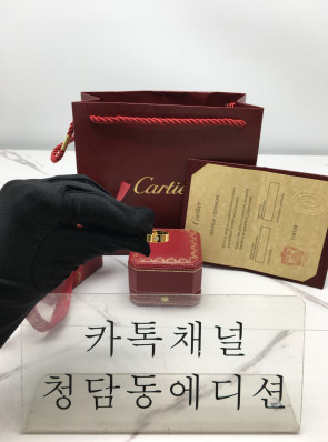 까르띠에 다이아 러브 링 (컬러 옐로우골드) 클래식 사이즈
