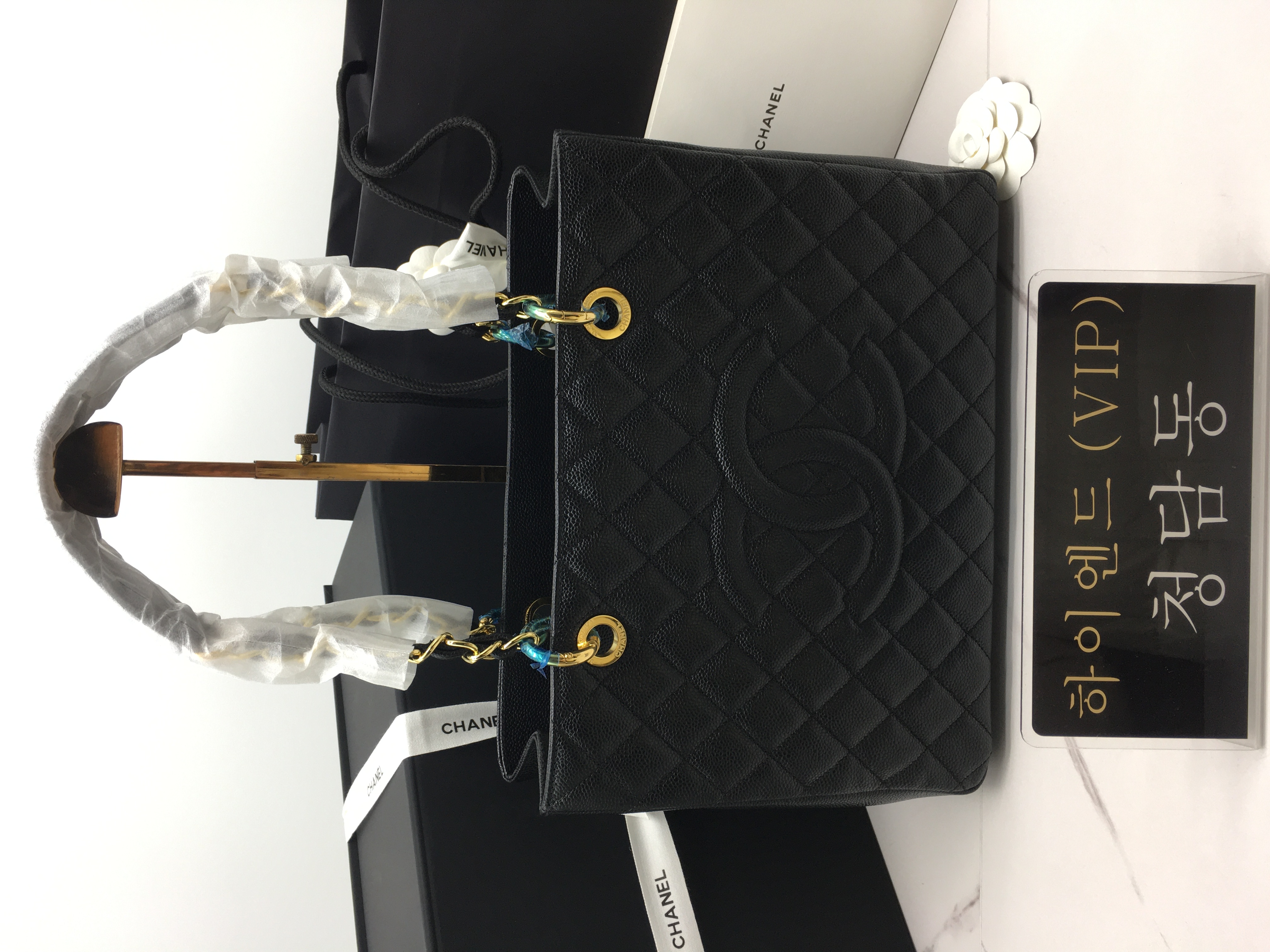 샤넬 그랜드 샤핑 GST 토트백 금장/은장 (upgrade ver.)  (하이엔드급)