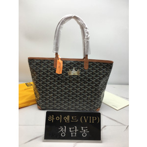 고야드 아르투아 지퍼달린 쇼퍼백 PM / MM (컬러 브라운)