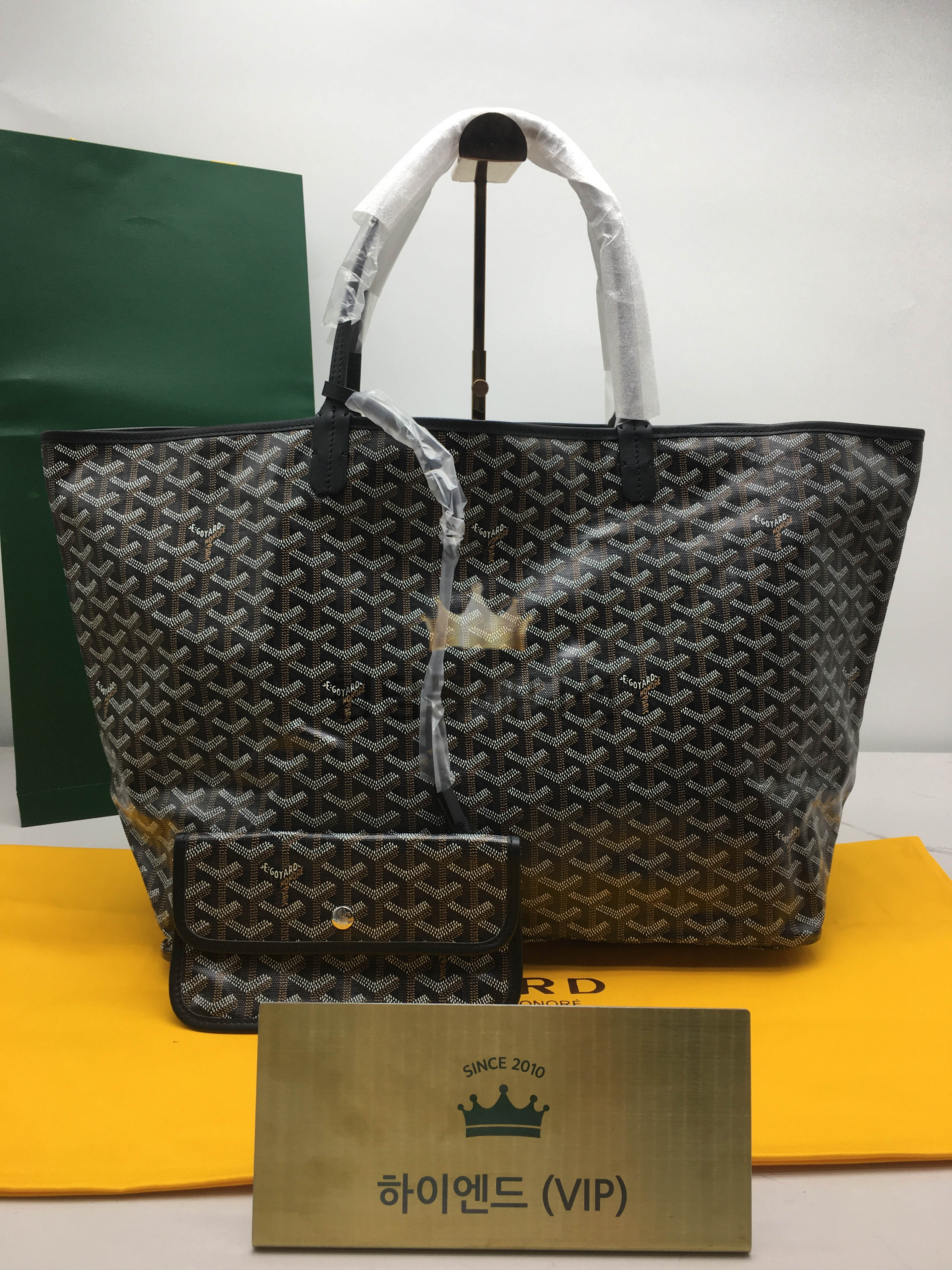 고야드 생루이백 PM/GM (컬러 블랙)