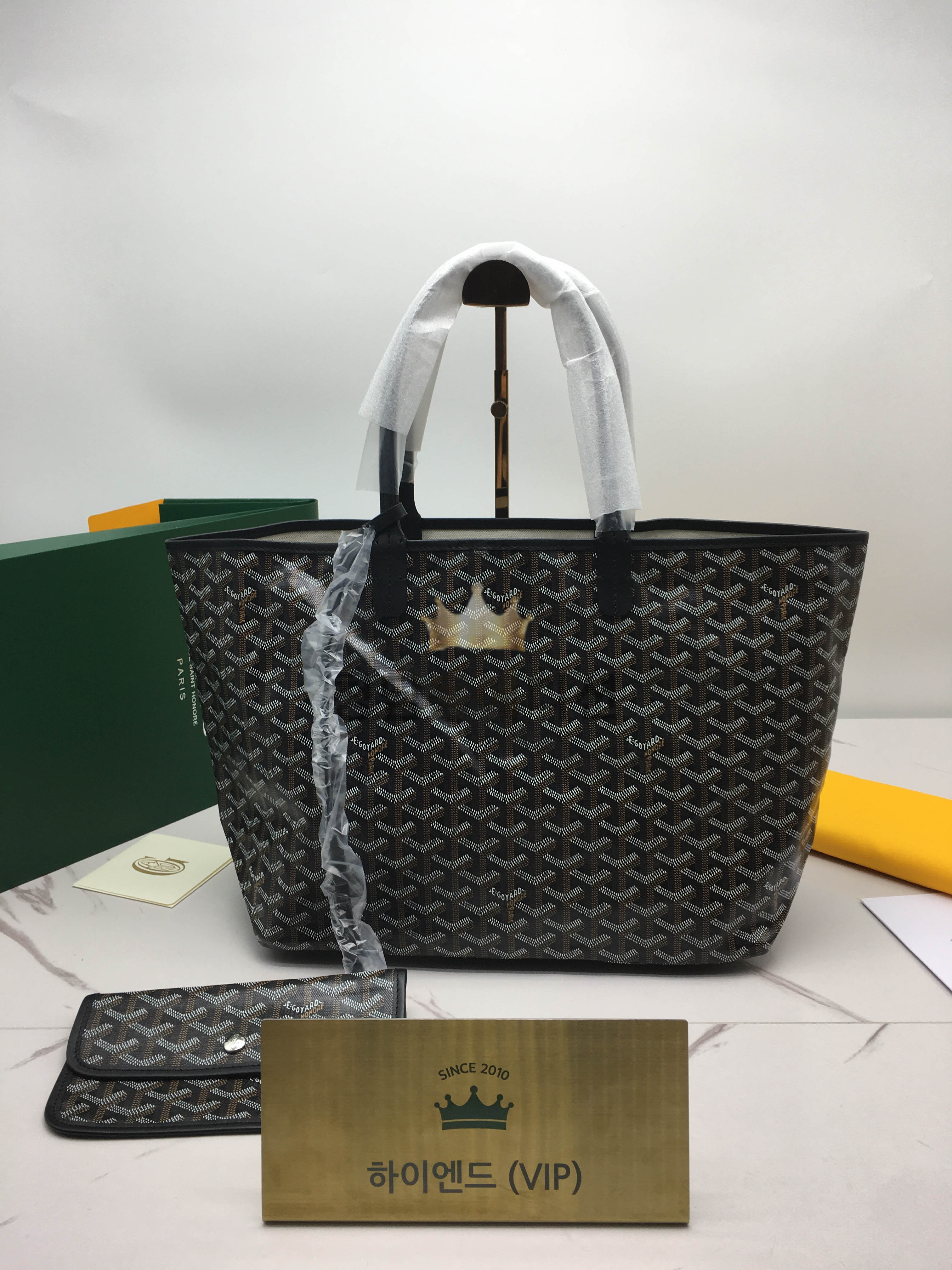 고야드 생루이백 PM/GM (컬러 블랙)