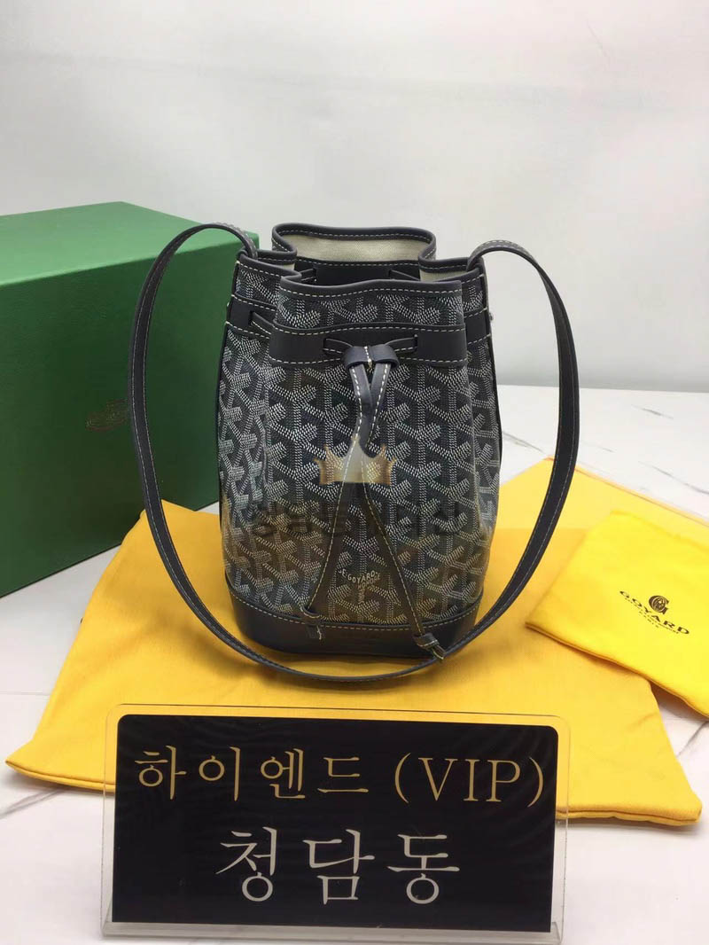 고야드 쁘띠플로 버킷백 (컬러 그레이)