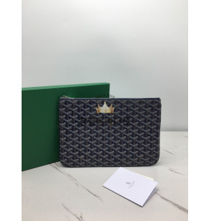 고야드 세나 클러치 MM /GM (컬러 네이비)