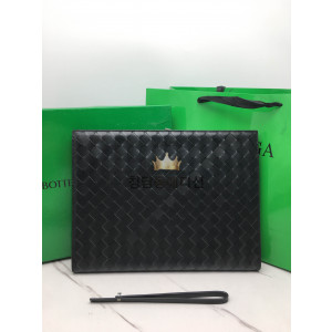 보테가베네타 도큐먼트 클러치백 (컬러 블랙)