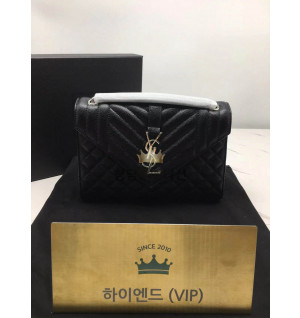 생로랑 엔벨로프 숄더백 미디움 487206 (하이엔드급)