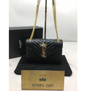 생로랑 엔벨로프 숄더백 미디움 487206 (하이엔드급)