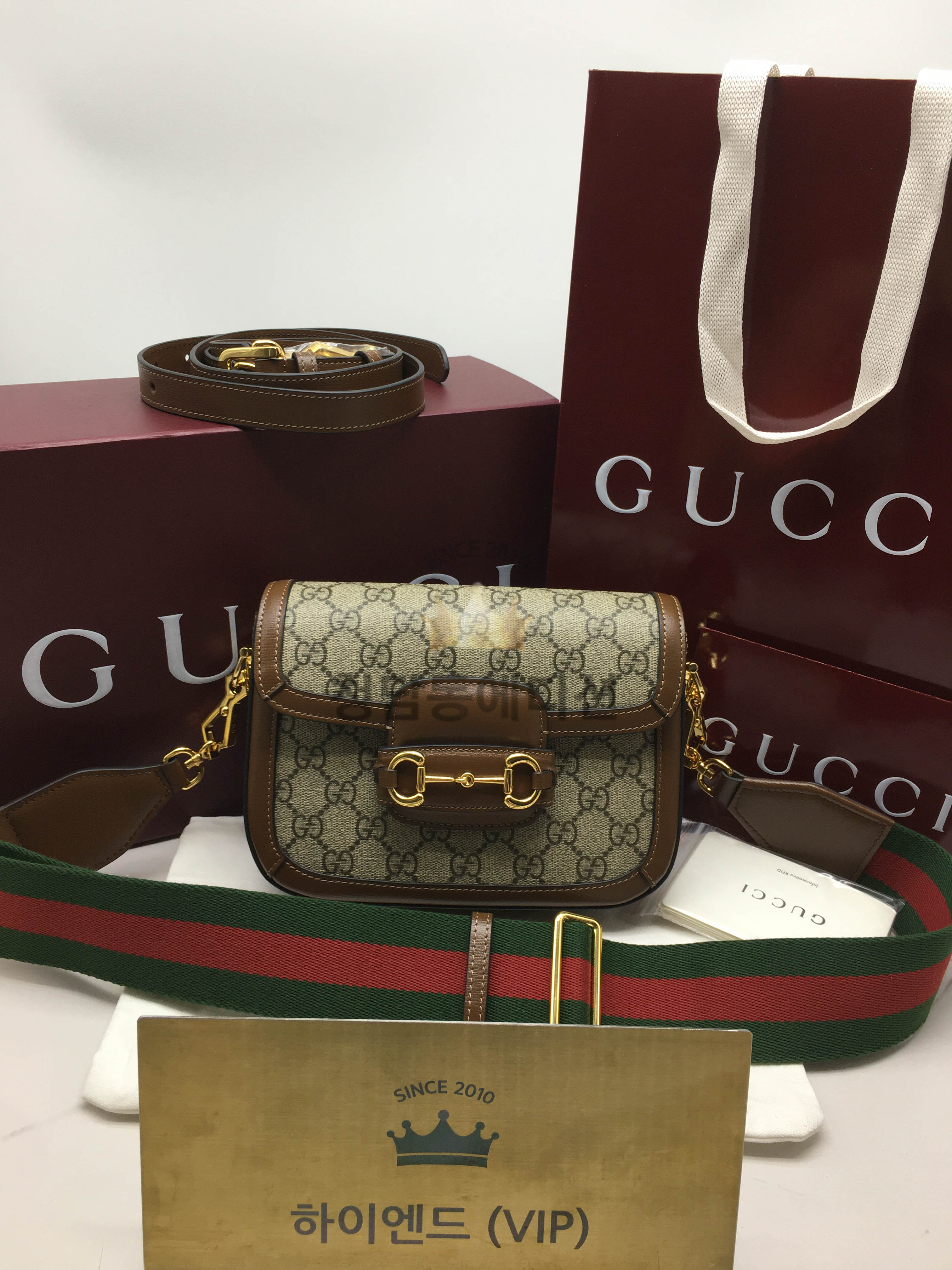 구찌 1955 홀스빗 미니백 658574