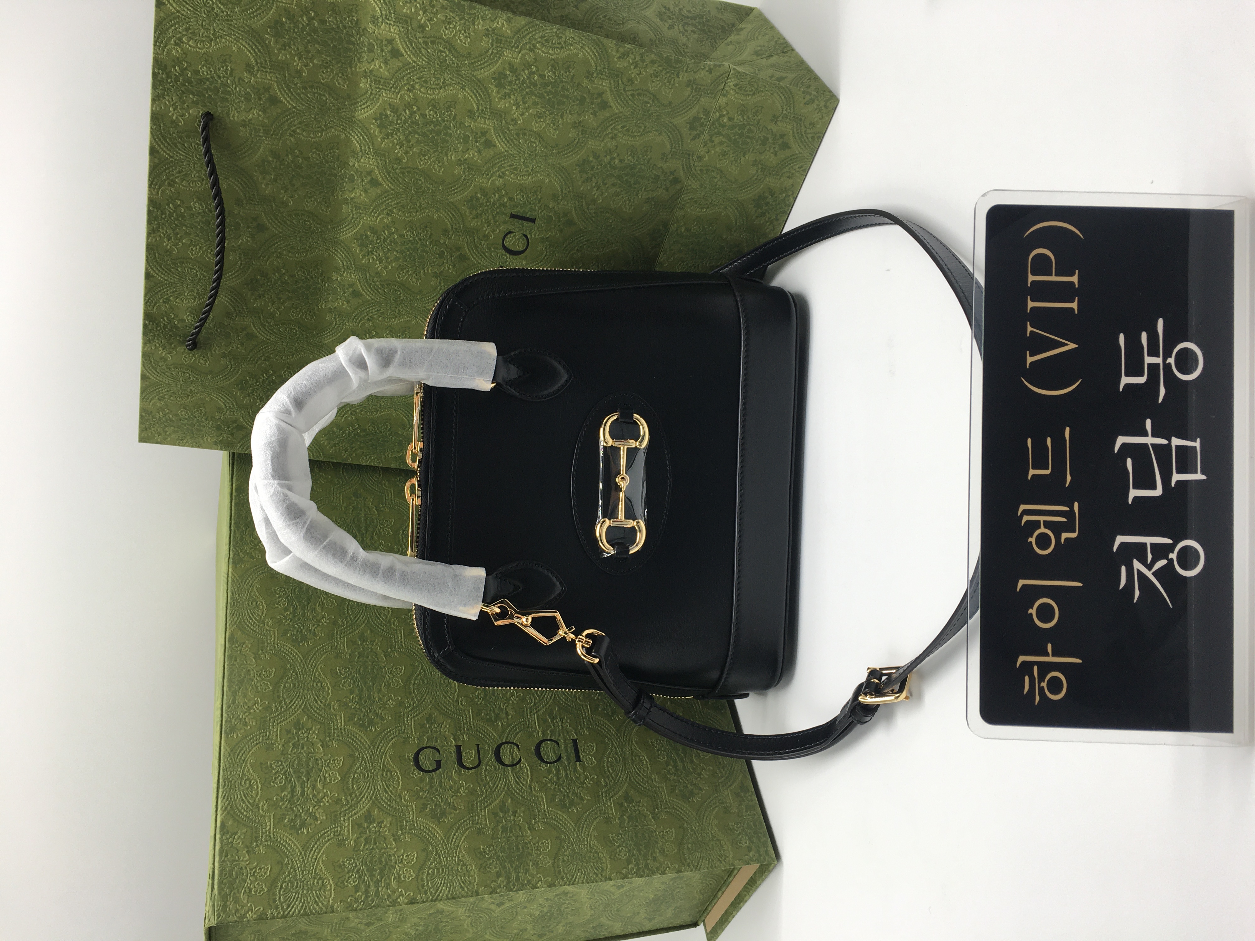 구찌 1955 홀스빗 탑핸들 스몰 621220