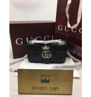 구찌 마몬트 마틀라세 미니 숄더백 446744 / 22CM
