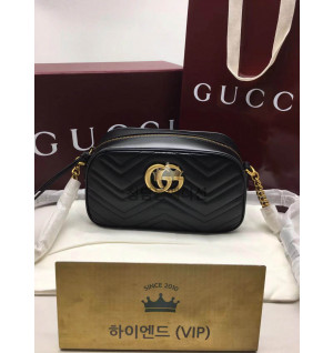 구찌 마몬트 마틀라세 숄더백 스몰 447632 / 24CM