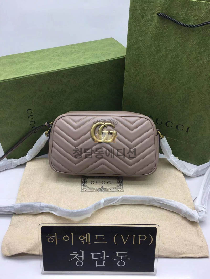 구찌 마몬트 마틀라세 숄더백 스몰 447632 / 24CM