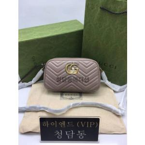 구찌 마몬트 마틀라세 숄더백 스몰 447632 / 24CM