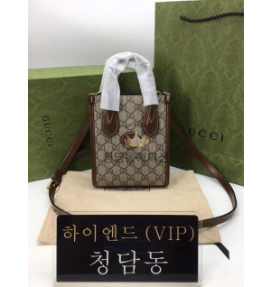 구찌 인터로킹G 미니 토트백 671623