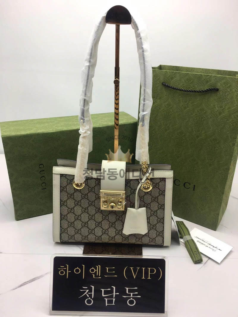 구찌 패들락 스몰 GG 숄더백 498156