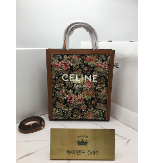 셀린느 트리오페 자수 텍스타일 카바스백 (하이엔드급)