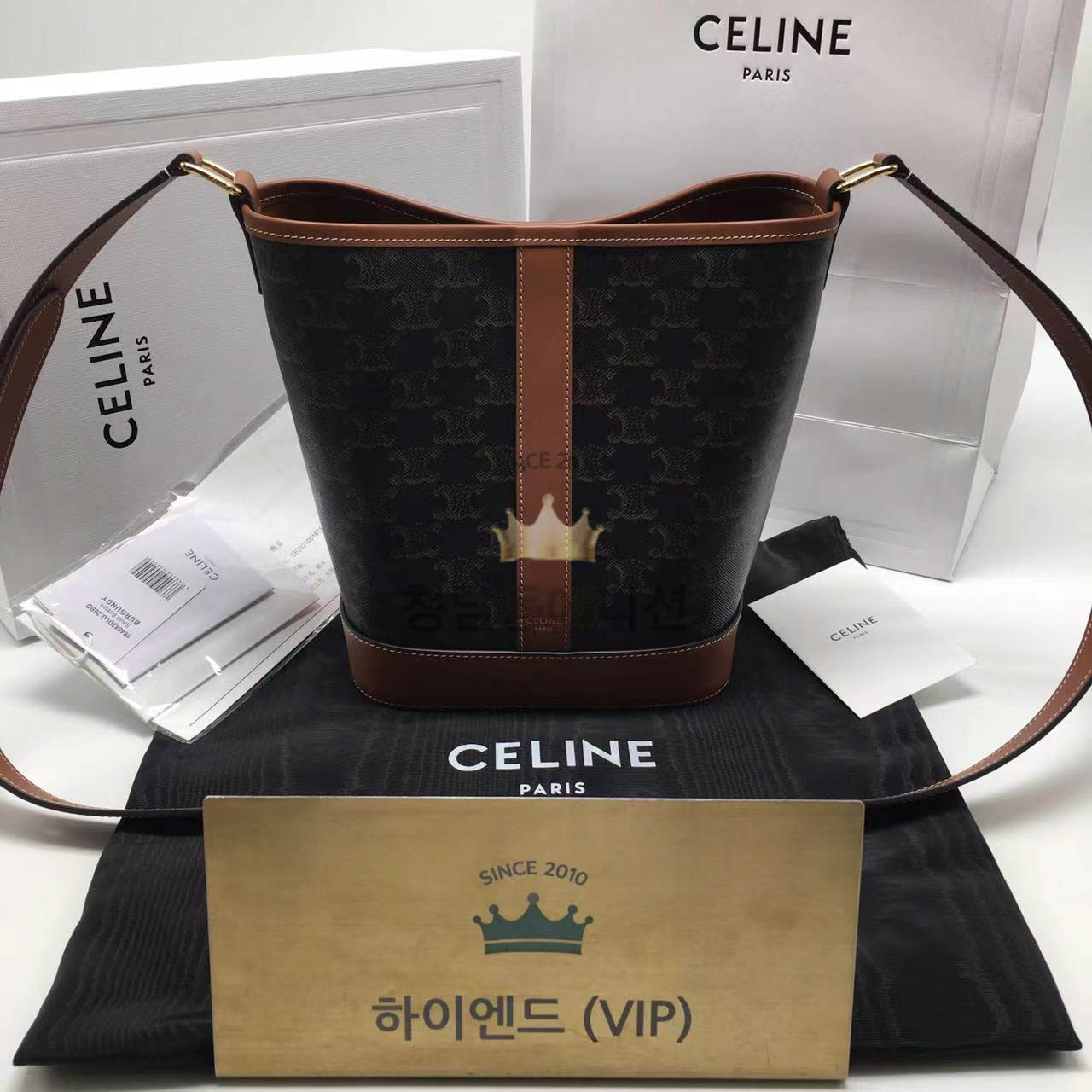 셀린느 트리오페 카바스 버킷백 스몰/미디움 (하이엔드급)