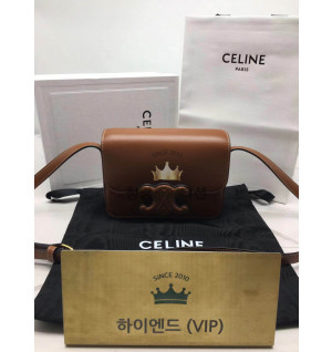 셀린느 트리오페 퀴르 숄더백 틴 / 미디움 (하이엔드급)